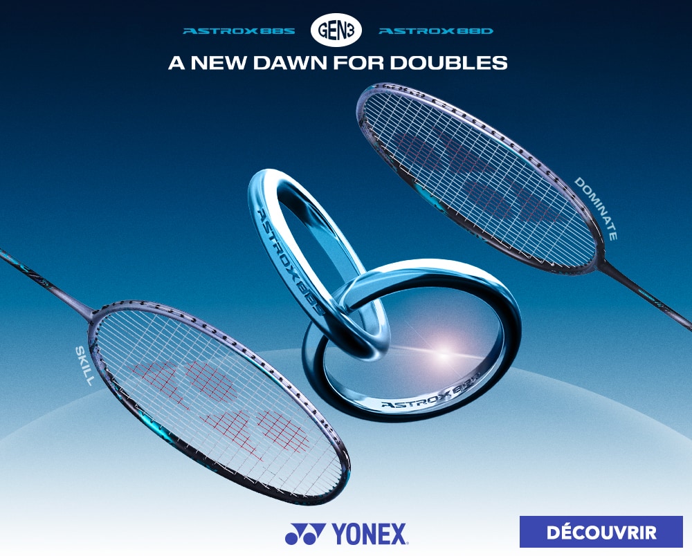 Raquette de badminton Yonex Astrox 88S & 88D pro